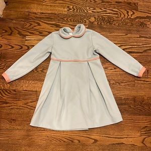 Sal & Pimenta size 5T blue and pink cotton dress